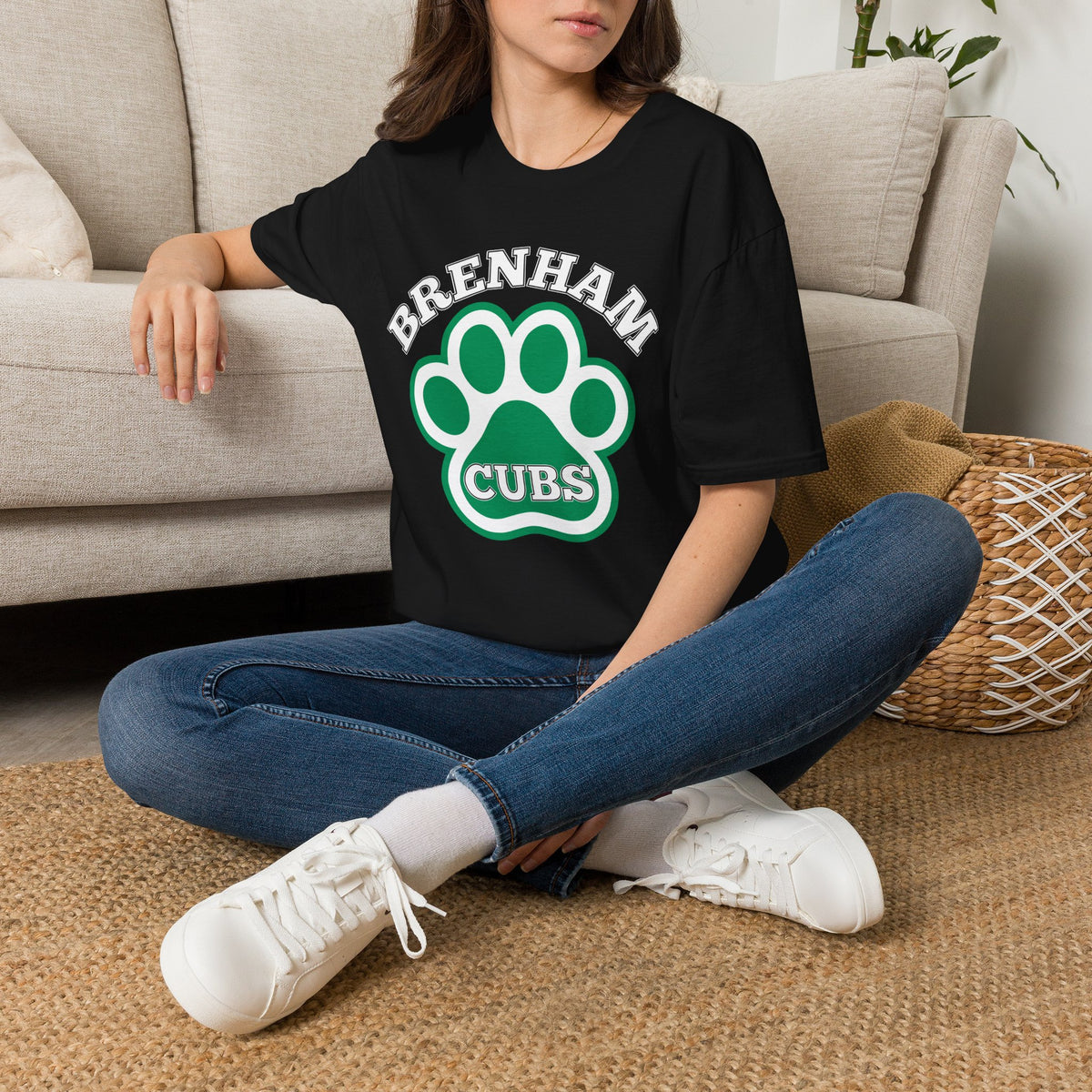 Brenham Paw Pride Adult T-shirt