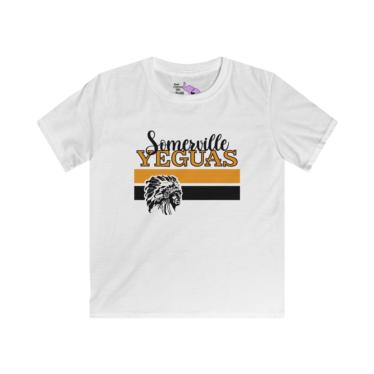 Somerville Yeguas w/Mascot Youth Softstyle Tee