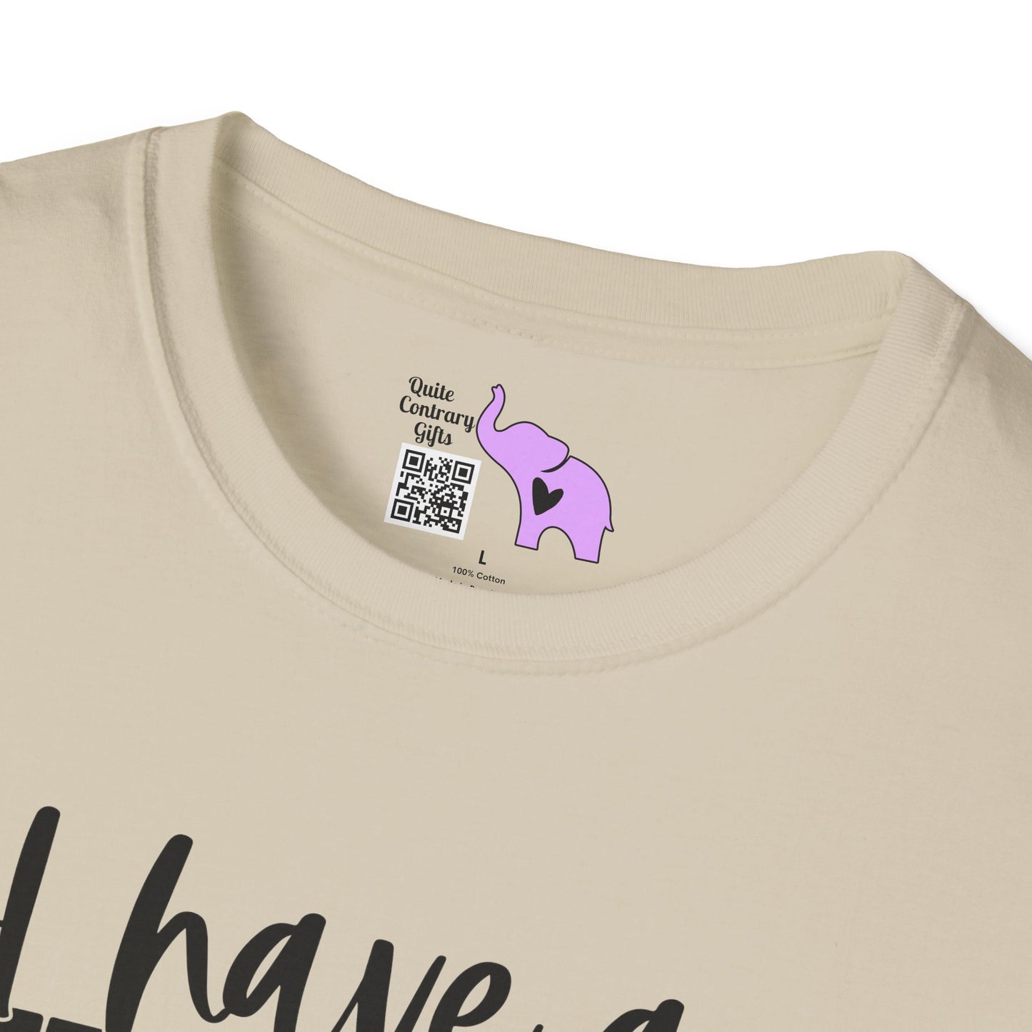 I Have A Purpose Adult T-shirt