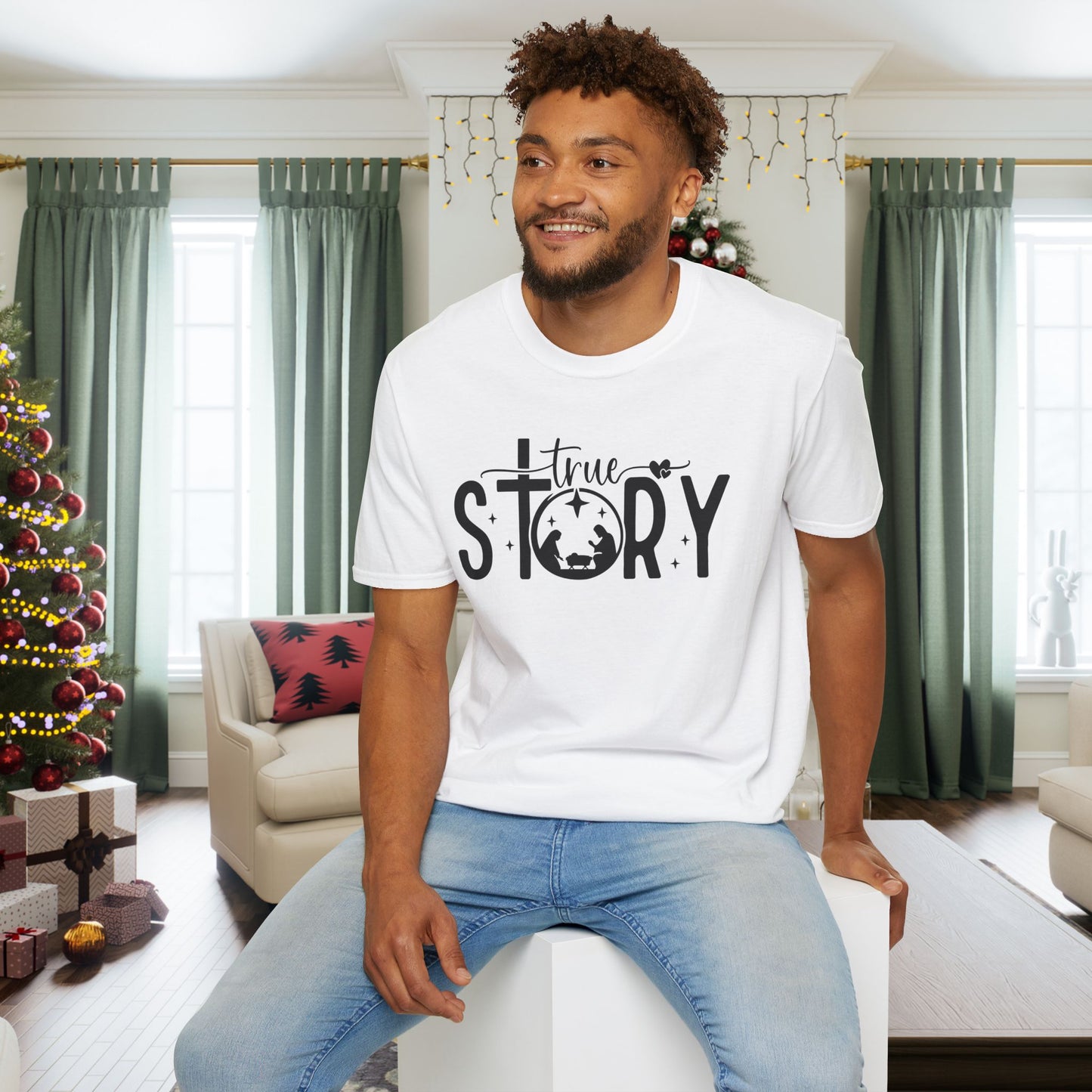 True Story (Nativity) Adult T-shirt