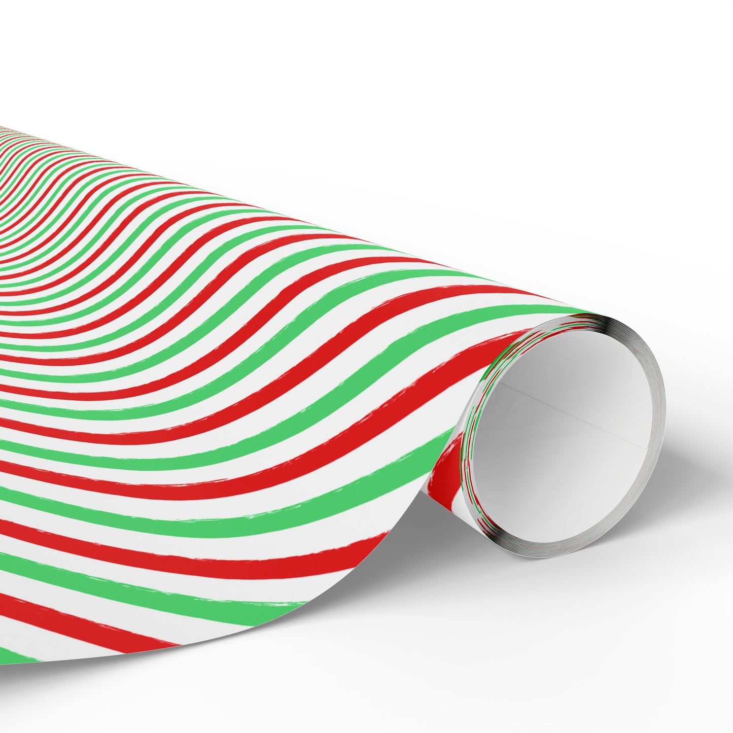 Merry & Bright Lines Wrapping Paper
