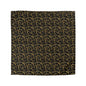 Golden Noir Swirl Microfiber Duvet Cover