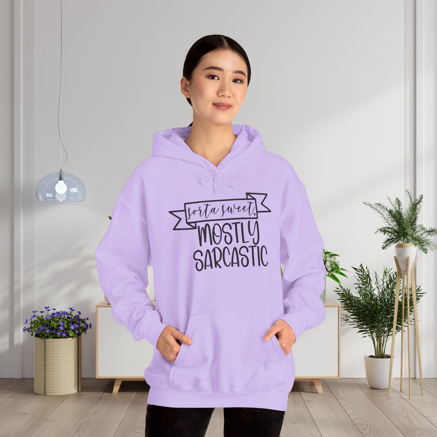 Sorta Sweet Mostly Sarcastic Heavy Blend™ Hooded Sweatshirt