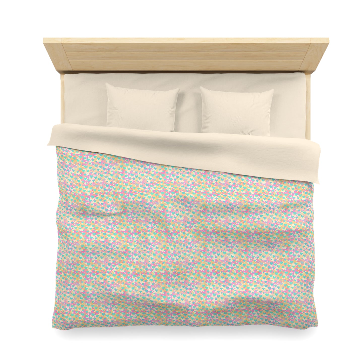 Sweetheart Camo Microfiber Duvet Cover