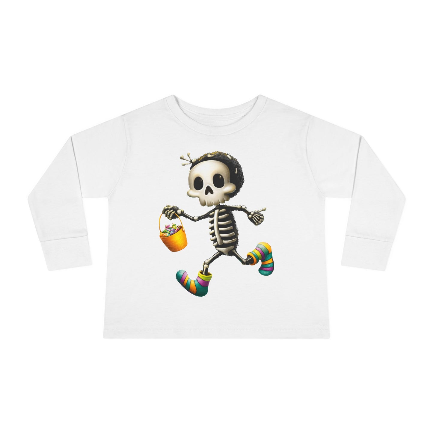 Bonesy Boo Toddler Long Sleeve Tee