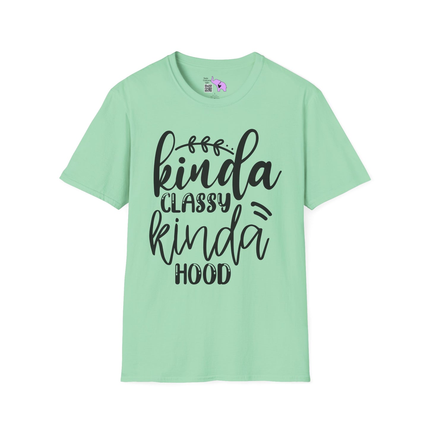 Kinda Classy Kinda Hood Adult T-shirt