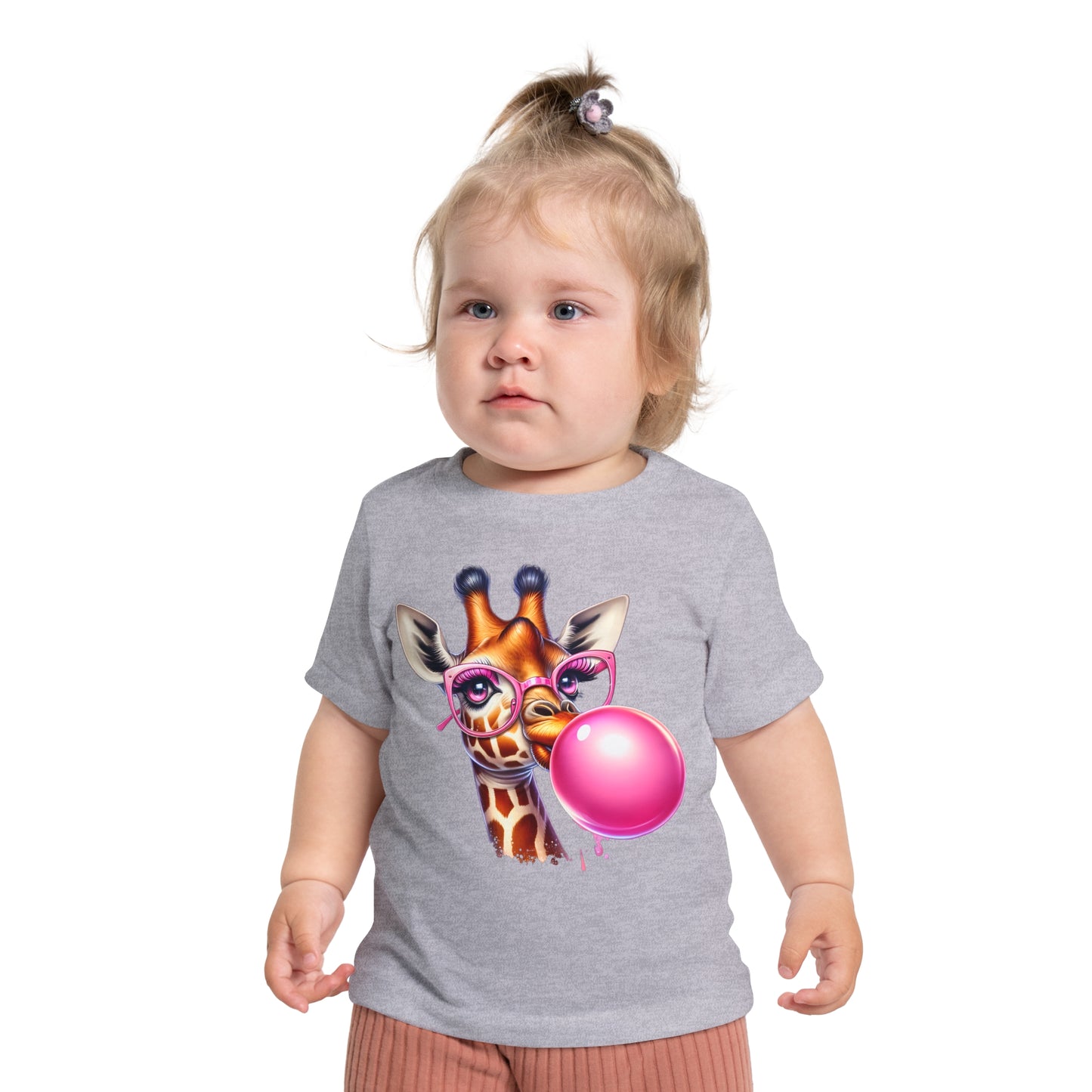 Girraffe Blowing Bubble Infant T-Shirt