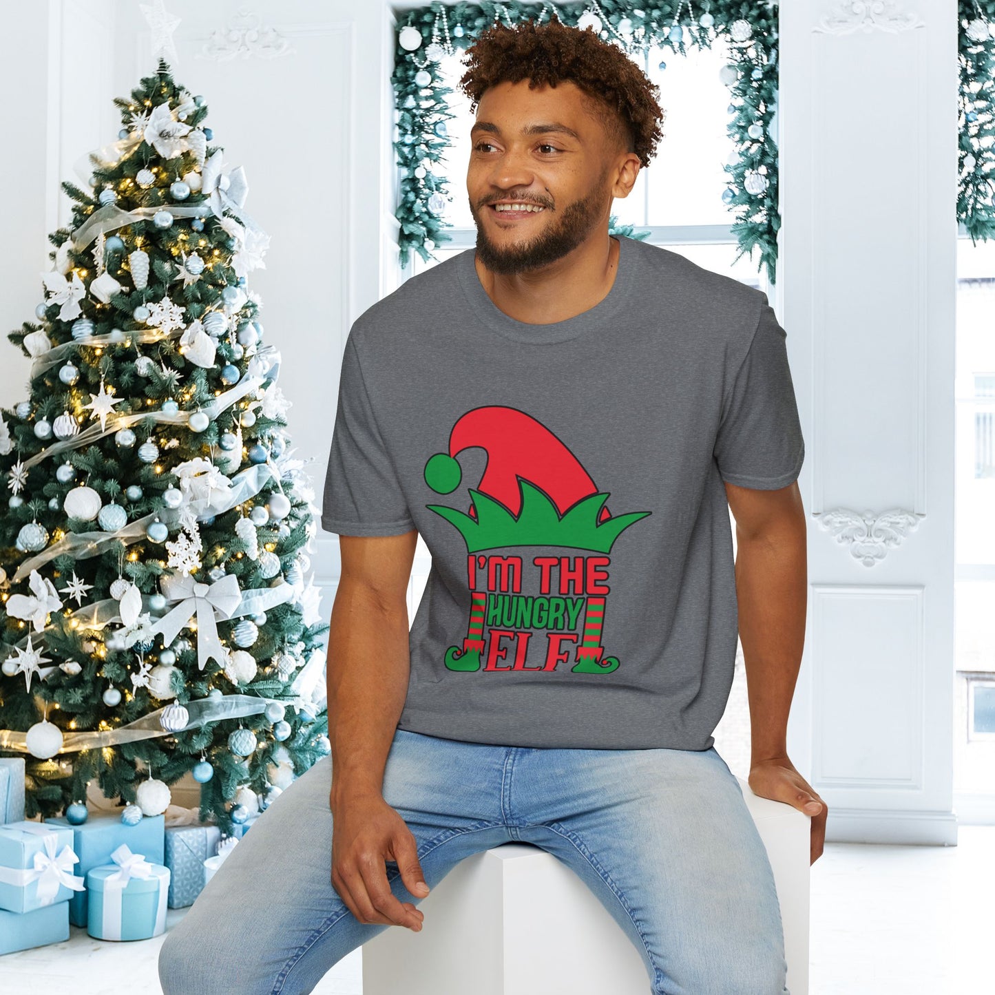I'm The Hungry Elf Adult T-shirt