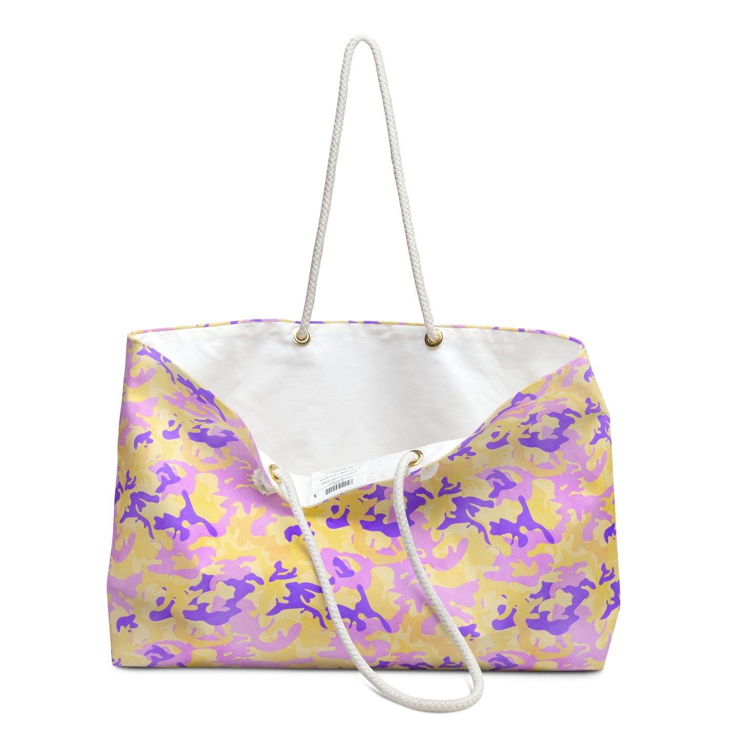 Peach Sorbet Camo Weekender Bag