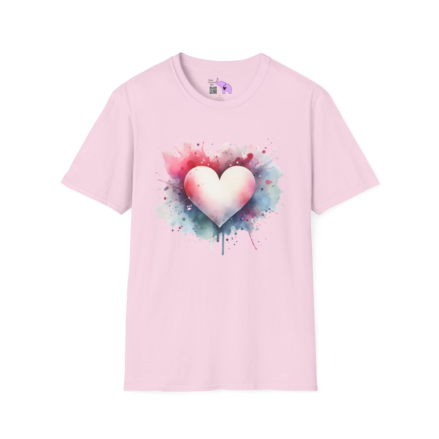 Painted With Love Adult T-shirt