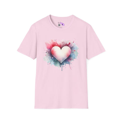 Painted With Love Adult T-shirt