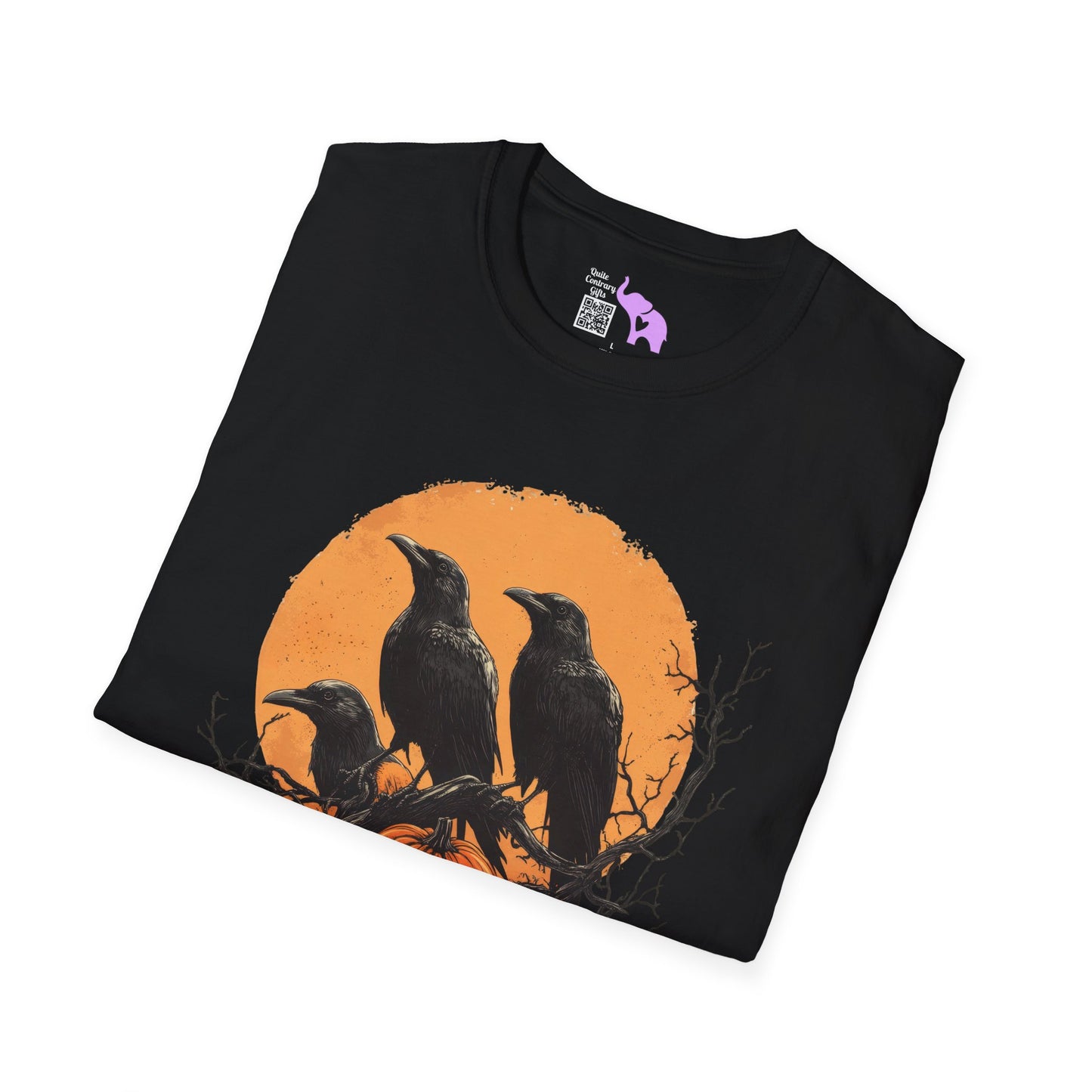 Halloween Crows 4 Adult T-shirt