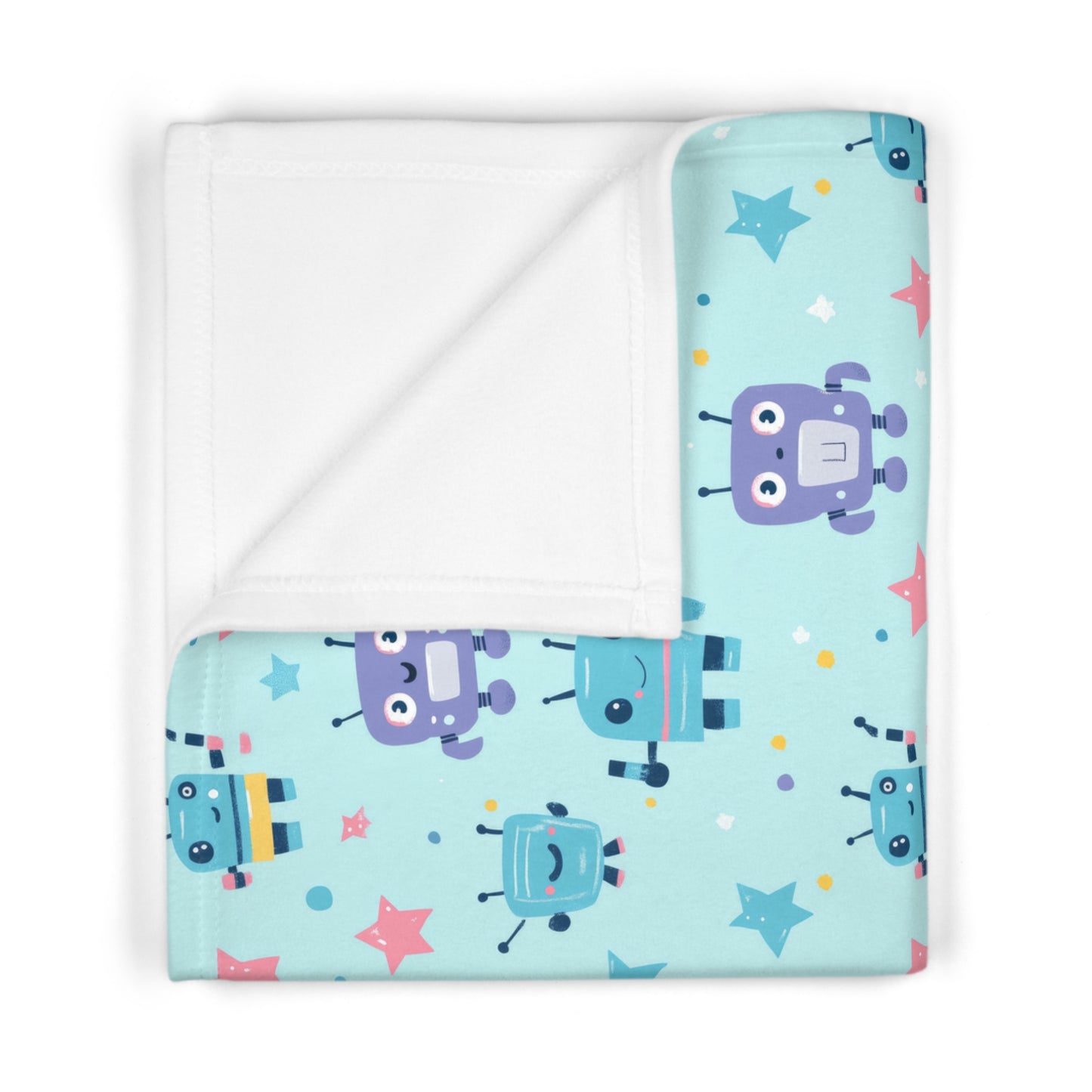 Robo Galaxy Giggles Baby Blanket