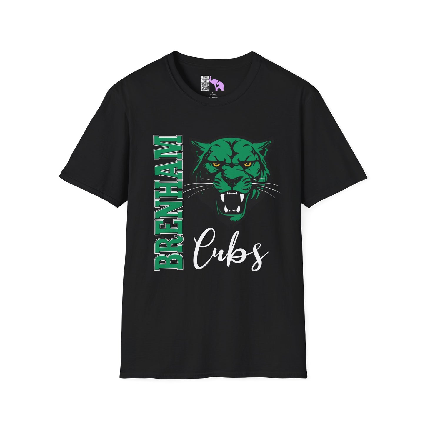 Brenham Vertical Fury Adult T-shirt