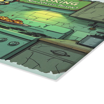 Home Cooking Now 20% Less Poison Glass Cutting Board