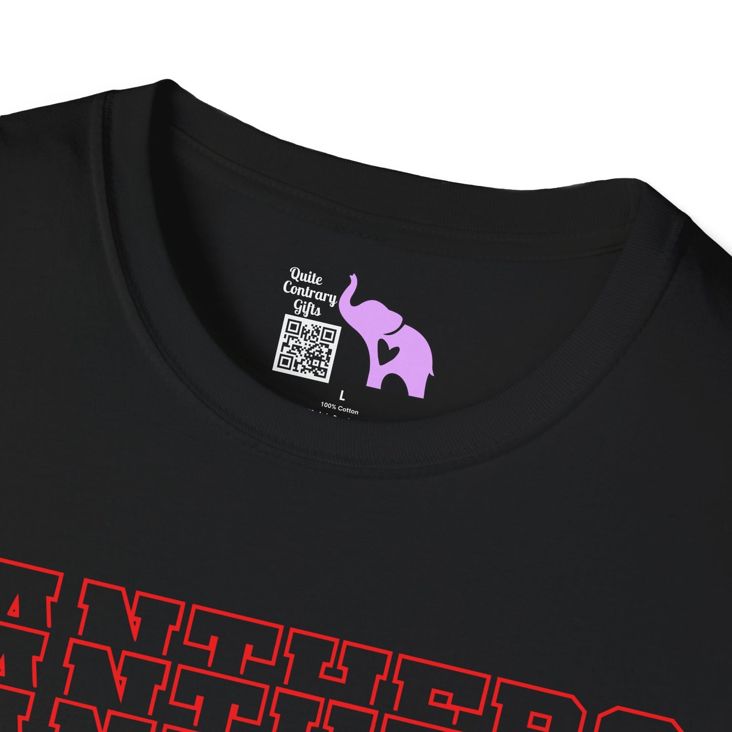 Panthers (Stacked) Adult T-shirt