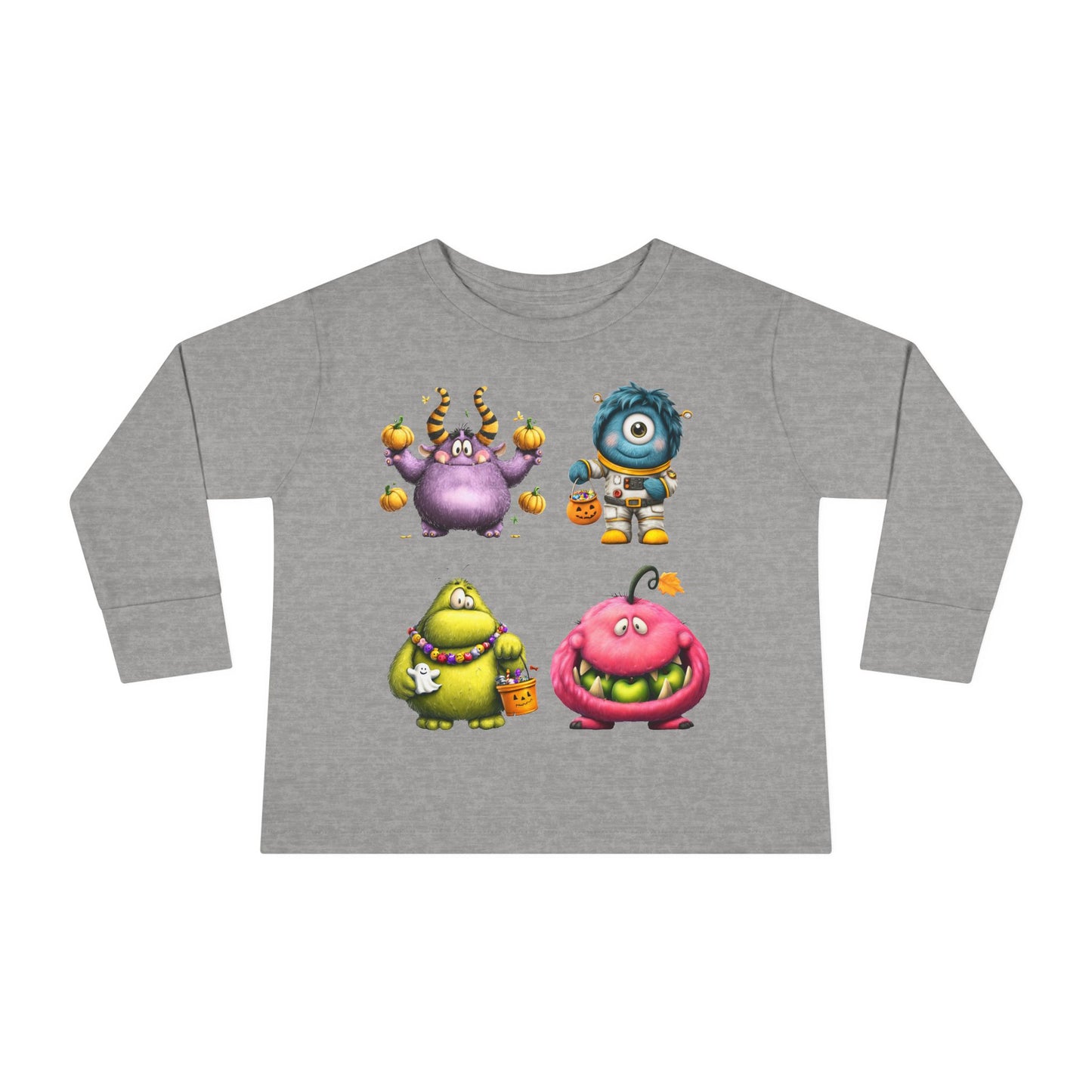 Monster Mayhem Toddler Long Sleeve Tee