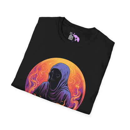 Creepy Ghost 1 Adult T-shirt