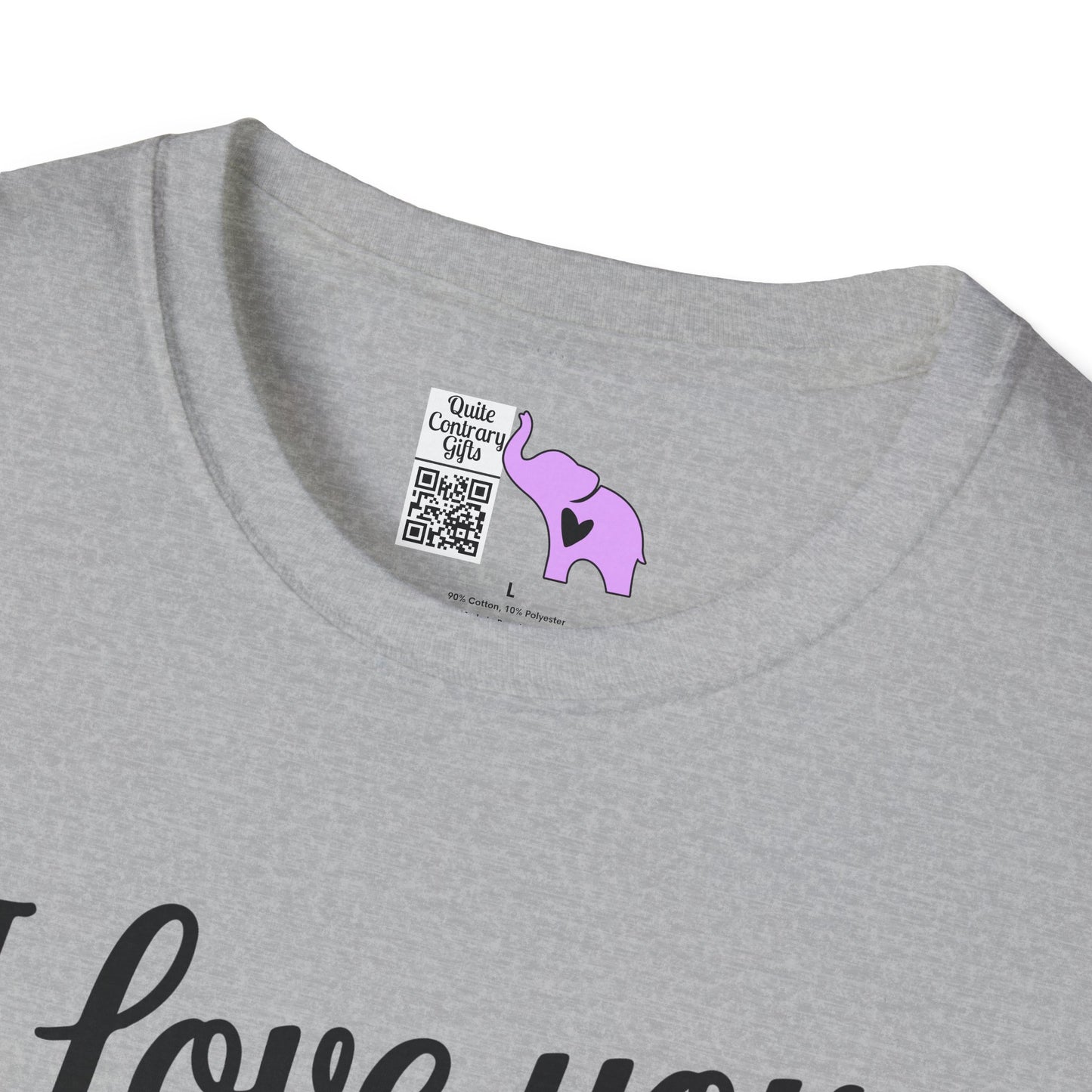 I Love You to the Beach and Back Adult T-shirt