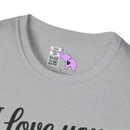 I Love You to the Beach and Back Adult T-shirt
