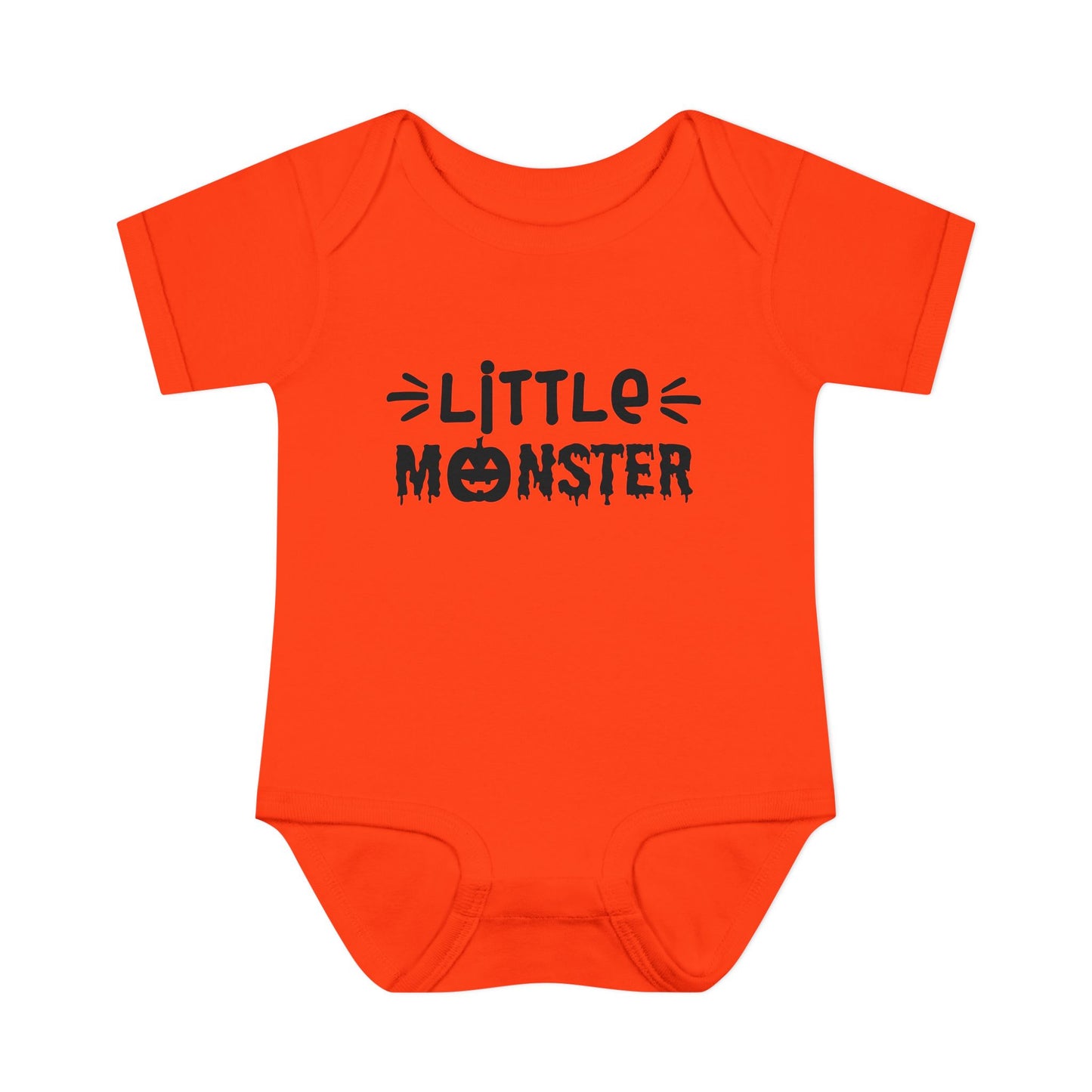 Little Monster Infant Baby Rib Bodysuit