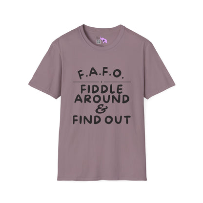 Fiddle Around & Find Out Adult T-shirt