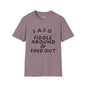 Fiddle Around & Find Out Adult T-shirt
