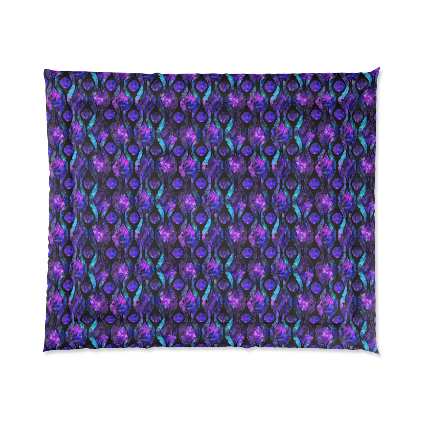 Celestial Glass Print Comforter