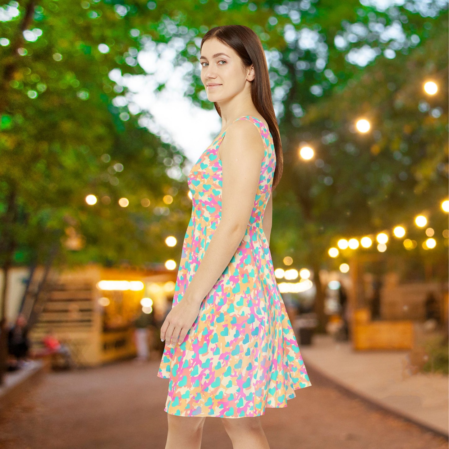 Sweetheart Camo Women's Skater Dress