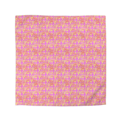 Sunset Sorbet Camo Microfiber Duvet Cover