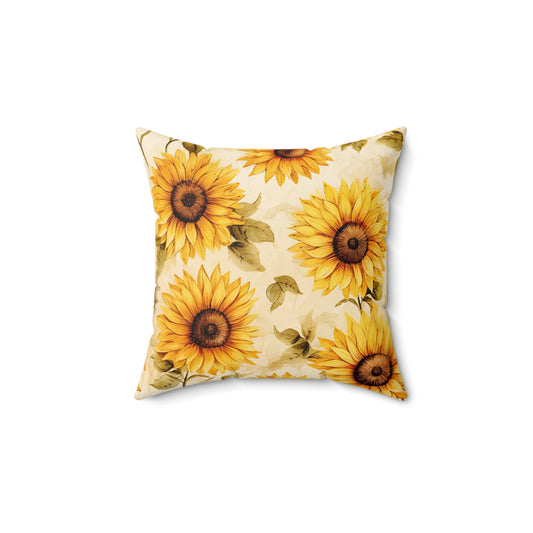 Sunflowers Throw Pillow