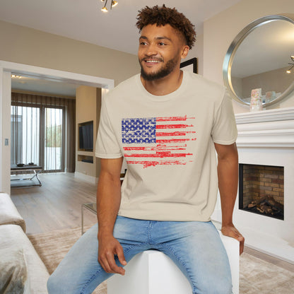 Gun Flag Adult T-shirt