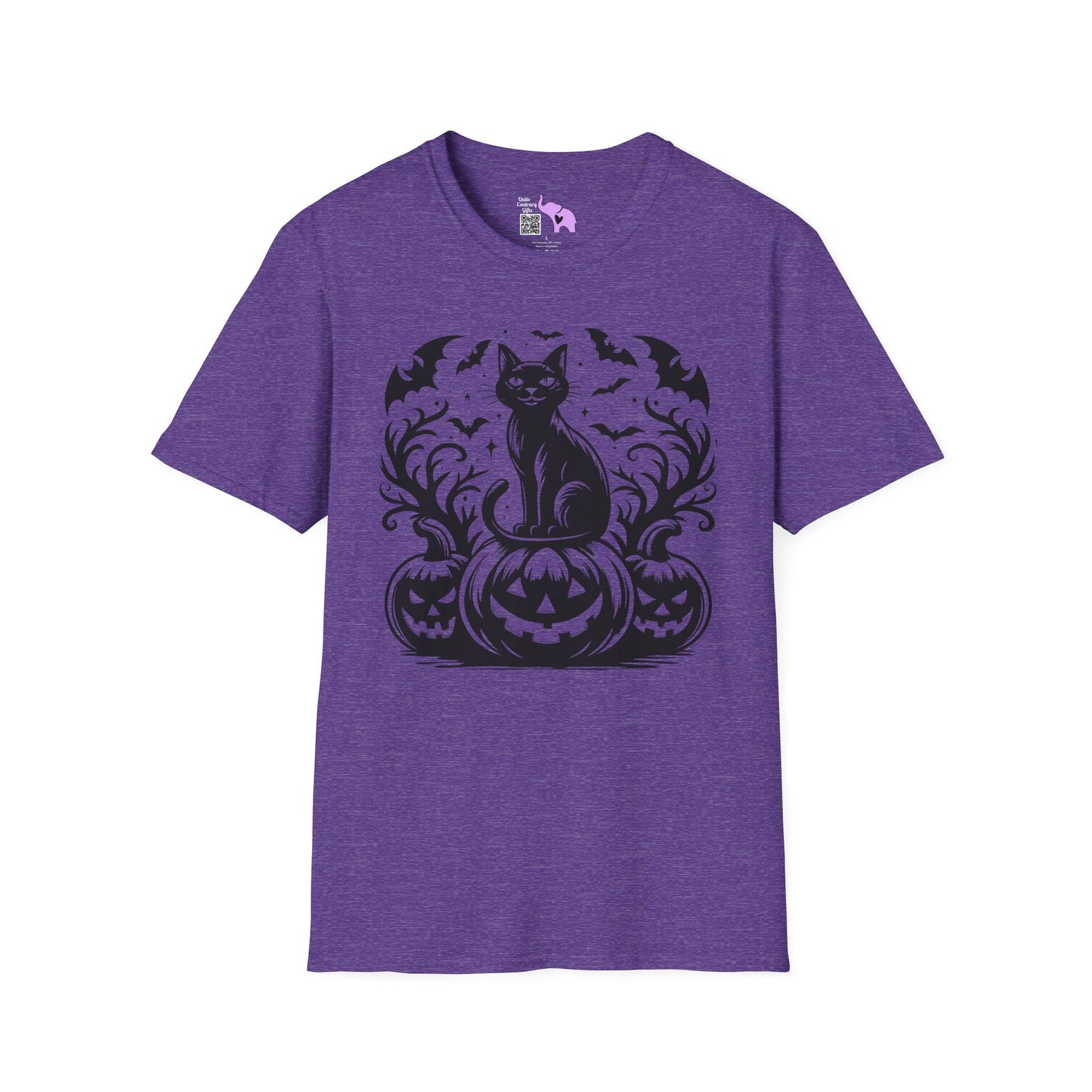 Whiskers at Witching Hour Adult T-shirt