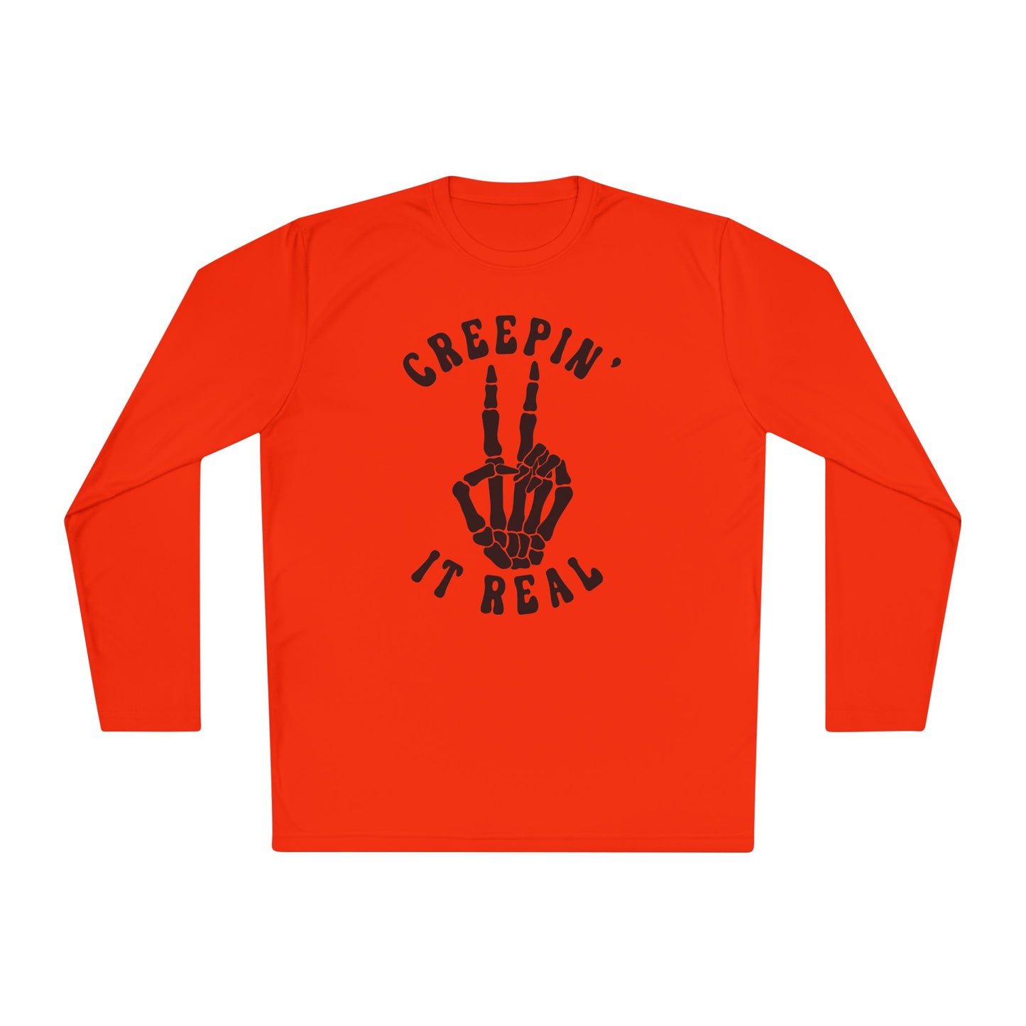 Creepin' It Real Adult Long Sleeve Tee