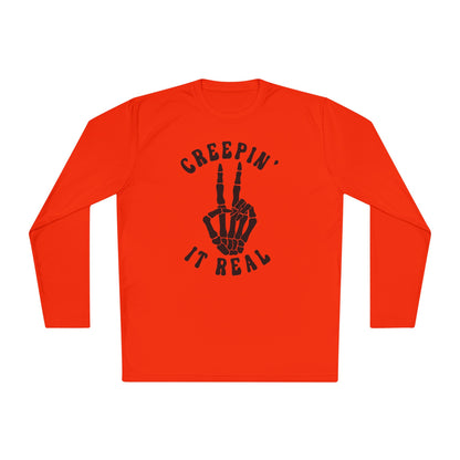 Creepin' It Real Adult Long Sleeve Tee