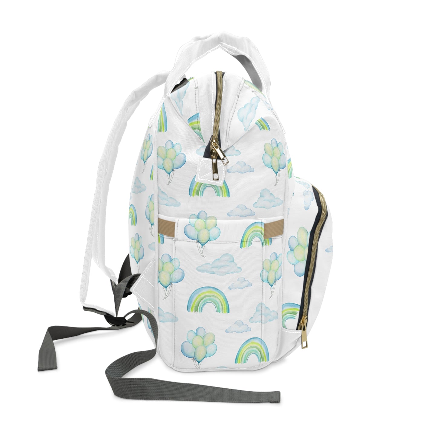 Elephant in the Clouds Baby Diaper Backpack
