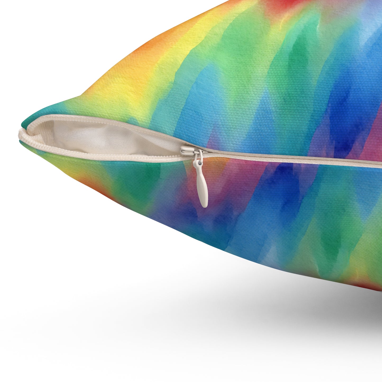 Colorwaves Throw Pillow