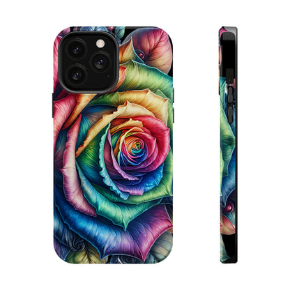 Colorful Rose MagSafe® Compatible Tough Case for iPhone
