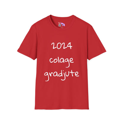 Colage Gradjute Unisex Softstyle T-Shirt