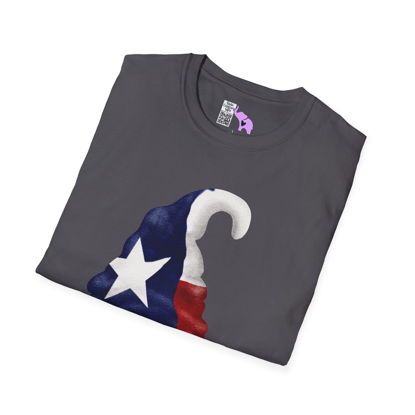 Texas Girl Gnome Adult T-shirt