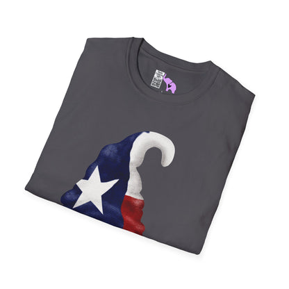 Texas Girl Gnome Adult T-shirt