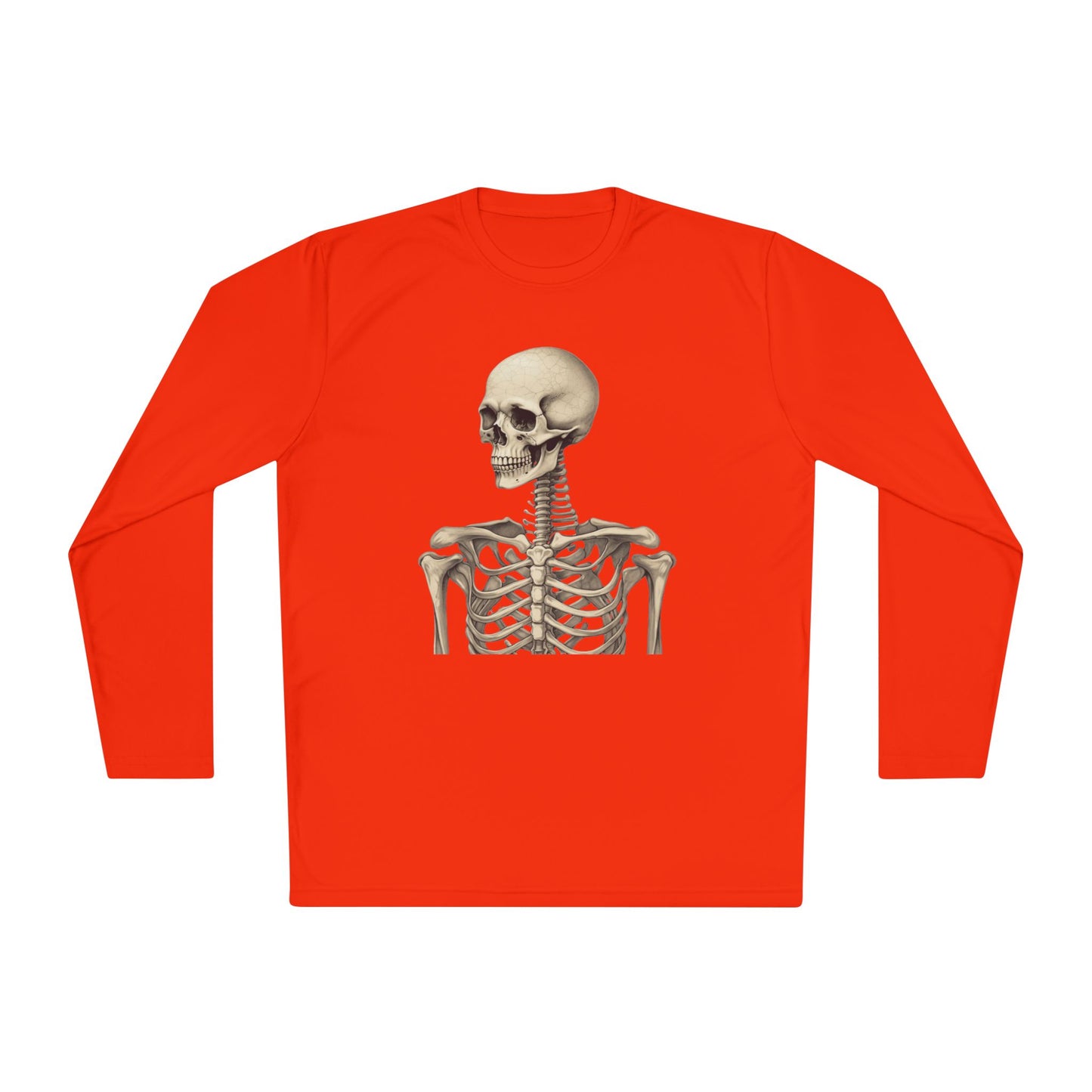 Skeleton Person Adult Long Sleeve Tee