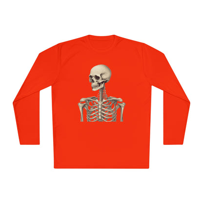 Skeleton Person Adult Long Sleeve Tee