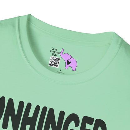 Unhinged and Causing Trouble Adult T-shirt