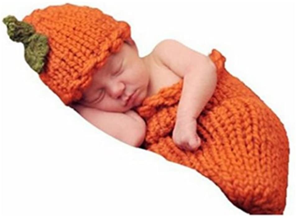 Handmade Wool Woven Baby Pumpkin Outfit