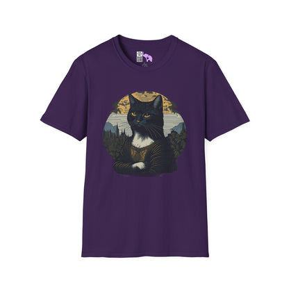 Meow Lisa Adult T-shirt