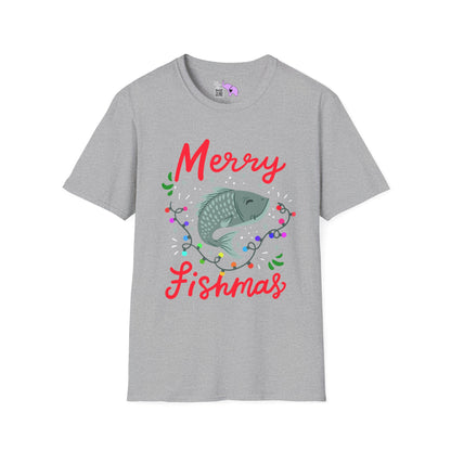 Merry Fishmas (Fish) Adult T-shirt