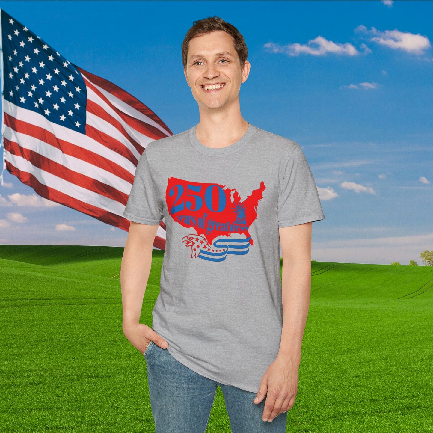 250 Years of Greatness Adult T-shirt