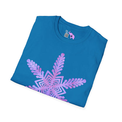 Large Snowflake 2 Adult T-shirt
