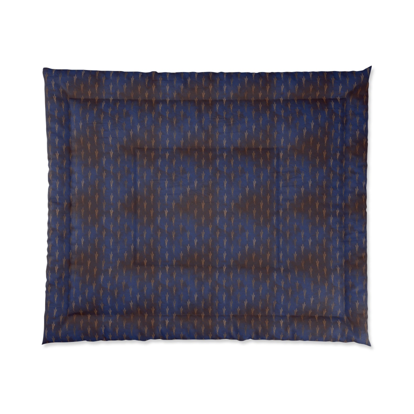 Midnight Sage Bloom Comforter